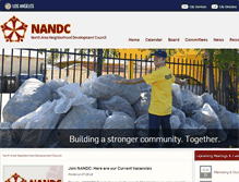Tablet Screenshot of nandc.org